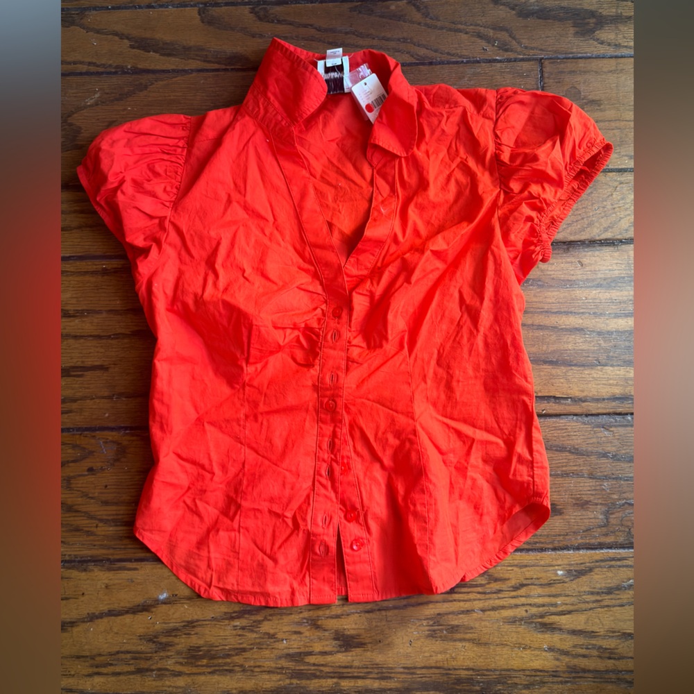 NWTS Maeve Red Blouse
